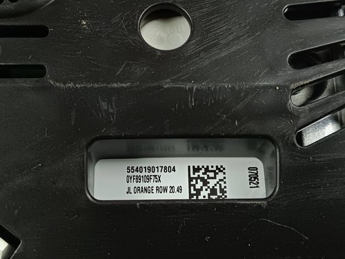 554019017804 Quadro strumenti contachilometri benzina Jeep Wrangler 2022 FOB46580 - Foto 8 di 8