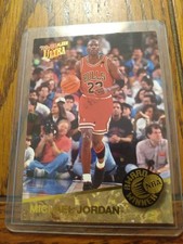 1992-93 Fleer Ultra Basketball Michael Jordan Award Winner Card #1