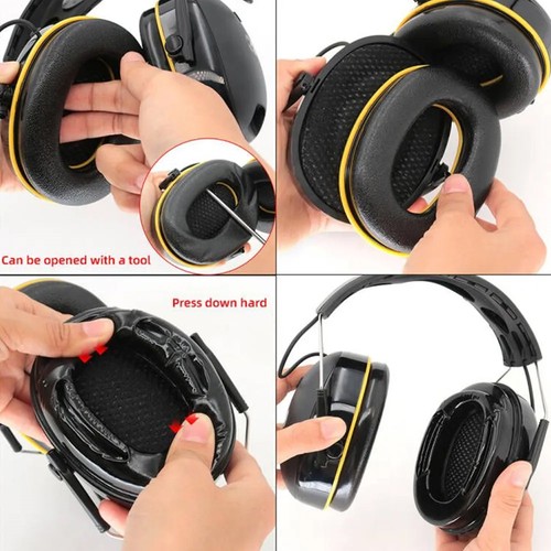Auriculares tácticos deportivos para 3M Peltor orejeras almohadilla de gel protección auriculares - Imagen 9 de 12