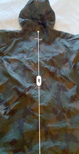 Patagonia Houdini Jacke Herren Small grün Camouflage Kapuze Windbreaker leicht - Bild 8 von 8