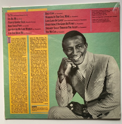 LEE DORSEY Holy Cow! The Best Of Lee Dorsey - (Sealed Never Opened) 1986 Arista - Picture 2 of 3