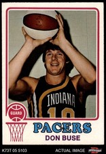 1973 Topps #222 Don Buse Pacers RC University of Evansville 6 - EX/MT