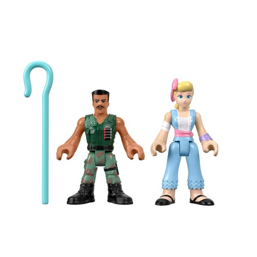 Minifiguras Fisher-Price Imaginext Pixar Toy Story 4 - Bo Peep & Combat Carl - Imagen 2 de 3