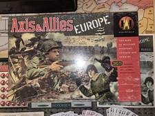 Avalon Hill Axis & Allies Europe Board Game Vintage 1999 Hasbro Great Condition