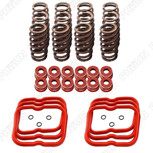 12 High RPM Valve Springs Stem Seal & Gaskets Kit For Cummins 6BT 5.9 12V 89-98 - Picture 2 of 8