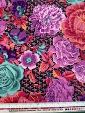 Kaffe Fassett OOP Rare Quilting Fabric Cabbage and Rose PWGP038 Westminster