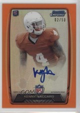 2013 Bowman Rookie Chrome Refractor Orange /50 Kenny Vaccaro #RCRA-KV Auto RC