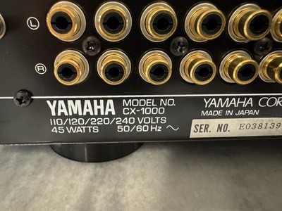 ヤマハコントロールアンプｃｘ１００００ Yamaha CX-10000 Centennial Edition Preamplifer in Factory
