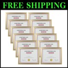 Contemporary Gold Diploma Frames 12 Pack