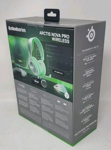 SteelSeries Arctis Nova Pro Wireless Xbox & Multi-System Gaming Headset - White - Picture 3 of 5