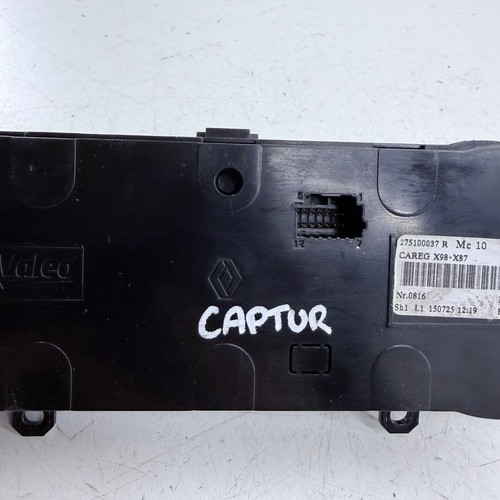 RENAULT CAPTUR MK1 HEIZUNGSREGLER 275100037R HEIZUNGSSCHALTER PANEL A/C 13-17 - Bild 10 von 14