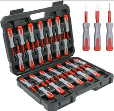 26 Pcs Terminal Removal Tool Kit Vehicle Wire Harness Pin Connector .........163