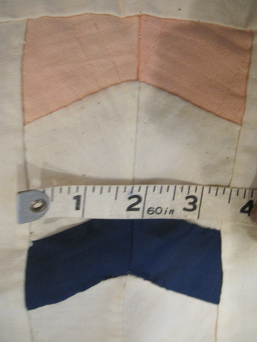Vtg all hand stitched OLD cotton scraps quilt top estate find 70Wx88"L cottage - Picture 18 of 24