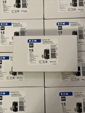 10 Pcs Eaton BRN115AF 15A 1P 120/240V 10 kAIC Combination AFCI Circuit Breaker