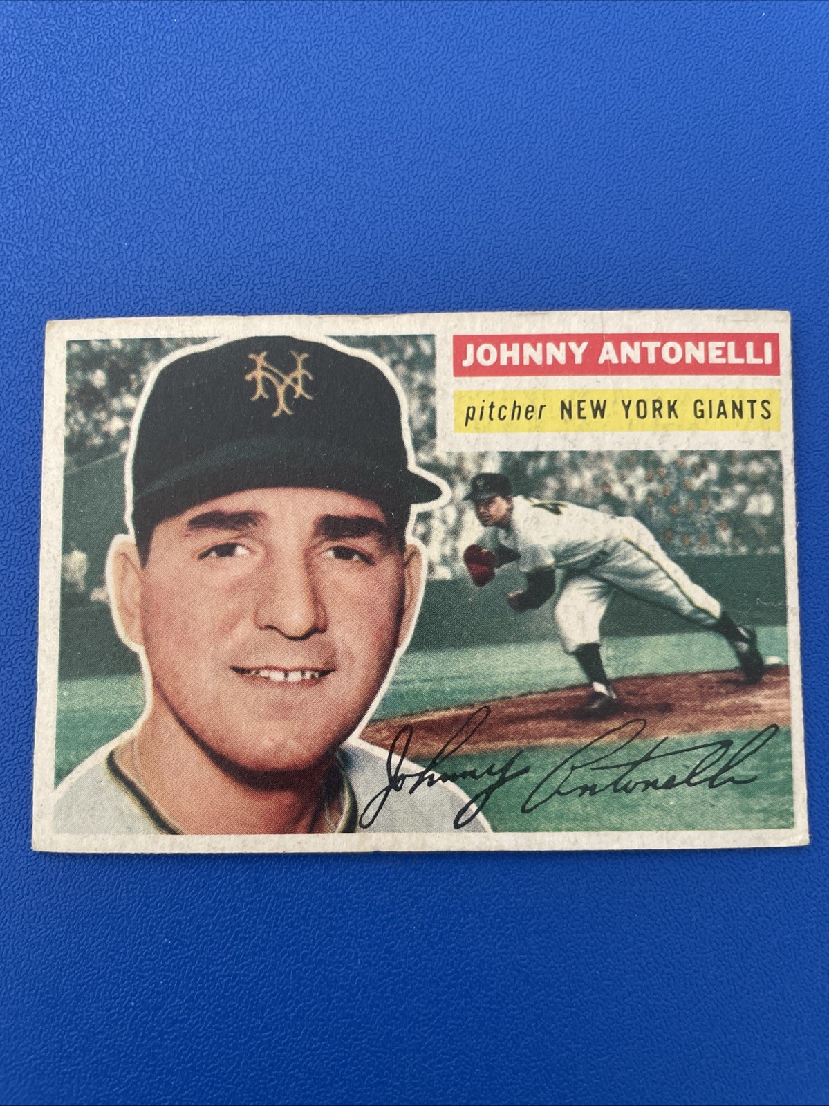 Johnny Antonelli 1956 Topps #138 New York Giants