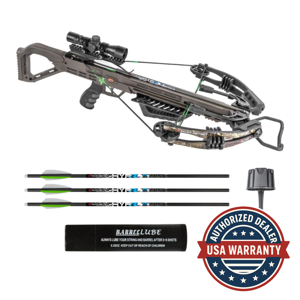 Killer Instinct Lethal 405 Scope Crossbow Package 4x32 Crossbow