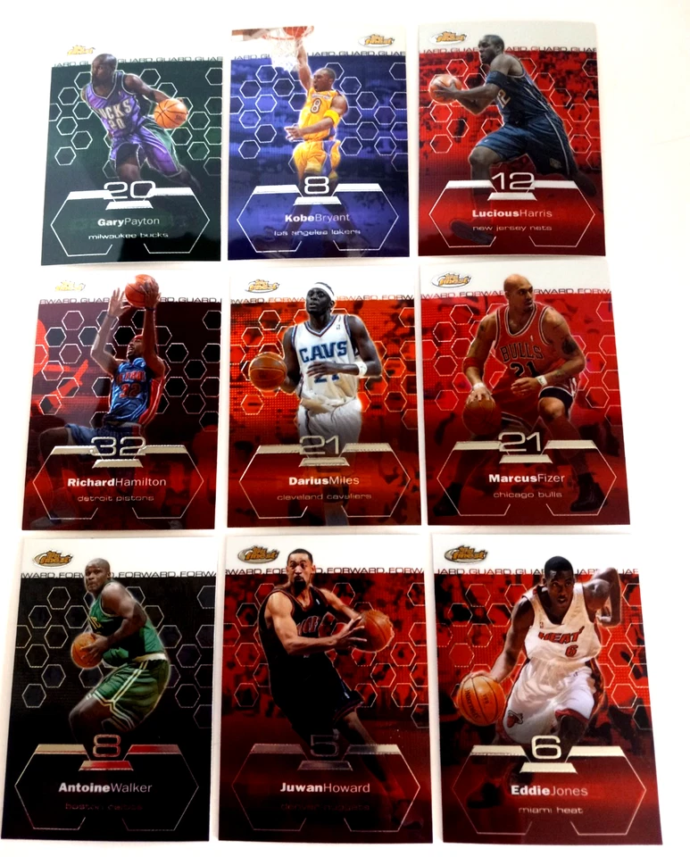 2002-03 TOPPS FINEST COMP. SET 1-100 CARDS  KOBE A LAKER, JORDAN A WIZARD - Image 4 of 4