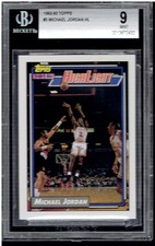 1992-93 Topps #3 Highlight Michael Jordan BGS 9.5 HOF 10 Chicago Bulls  GEM MINT