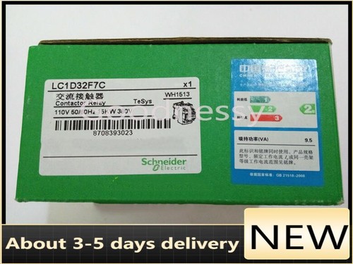 Schneider LC1D32F7C Telemecanique Schütz 32A 110V AC Neu im Karton USA kostenlose Steuer - Bild 1 von 3