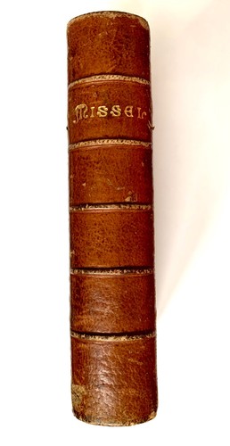 SCHÖN - Missel Romain 1891 mit vergoldeten Kanten - Bild 3 von 11