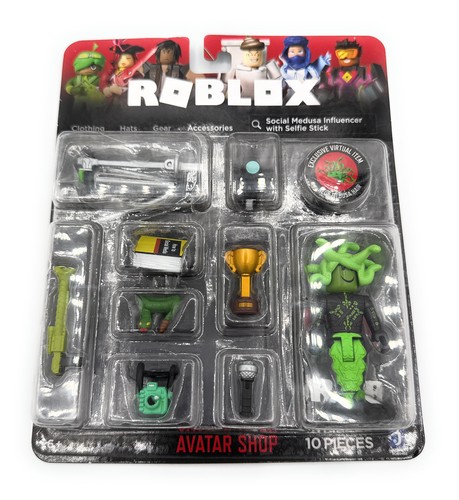 Roblox Avatar Shop Social Medusa Influencer mit Selfie Stick Virtual Item Code - Bild 1 von 3