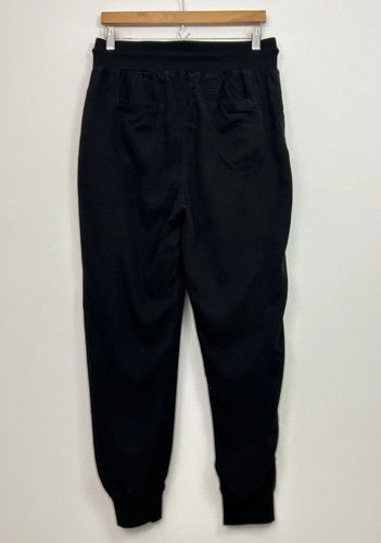 Pantalones de chándal Quince talla L vintage lavados Tencel utilitarios negros - Imagen 2 de 13