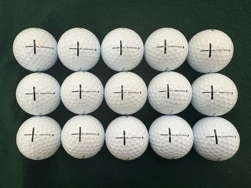 15 TOP FLITE XL CONTROL  GOLF BALLS - MINT/NEAR MINT - NO LOGOS - BALLS SHOWN - Picture 1 of 2