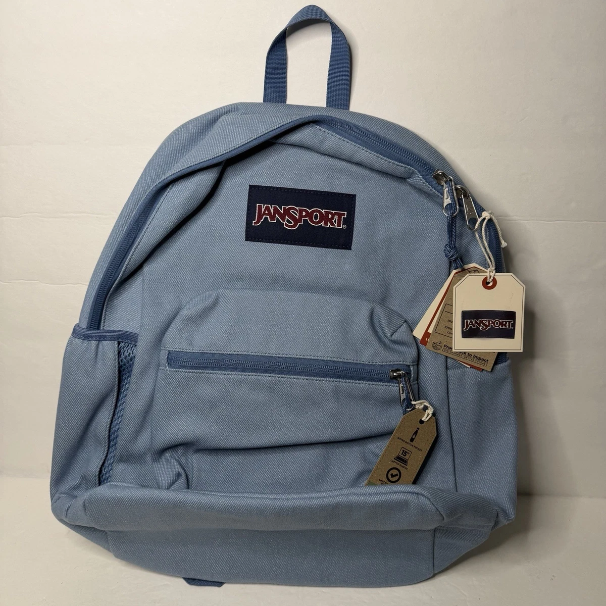 JanSport Denim Backpack Bags for Men for sale | eBay
