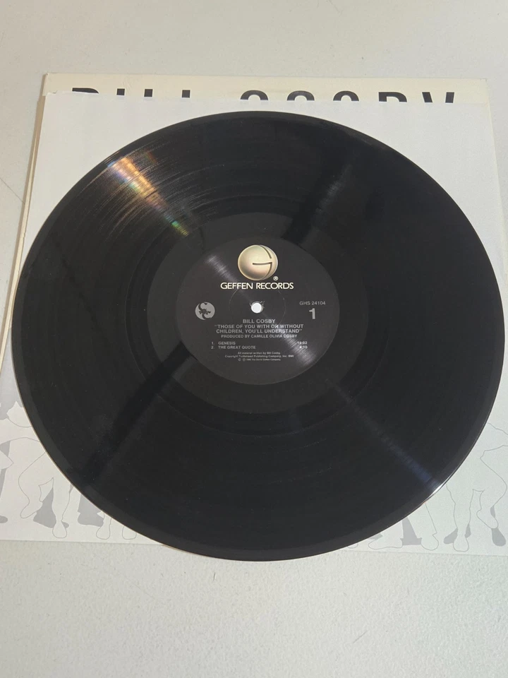 Bill Cosby - Those of You With or Without Children (1986) GEFFEN Vinyl LP - VG Foto 3 de 4