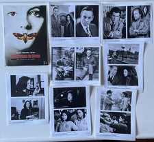 SILENCE OF THE LAMBS press kit book photos 1991 Anthony Hopkins Jodie Foster