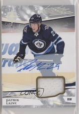 2017 Ultimate Collection 2018-19 Upper Deck Update Jerseys Patrik Laine #14 Auto