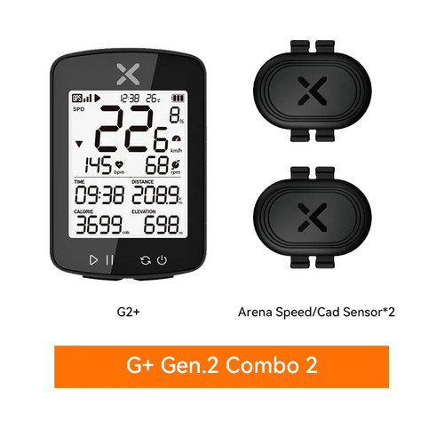 GPS Bike Computer Power Meter Speed Bicycle Odometer Waterproof Light Connection - Picture 2 of 32