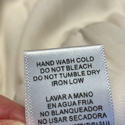 Jumpsuit Damen Strand Gaze weites Bein Größe L elfenbein Resort Kreuzfahrt Urlaub Boho - Bild 15 von 15