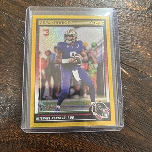 2024 Score Rookies Michael Penix Jr. #323 Gold Dots /240 (RC)