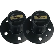 428 Mile Marker Set of 2 Locking Hubs for Pickup Mazda B4000 Truck B2300 Pair