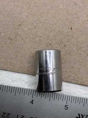Proto Professional 1/2'' Shallow Socket 3/8'' Drive 12 Point 5216 USA