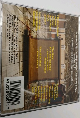 Bridge Baron II - PC CD, 2000 - Great Game Products, Inc - Picture 5 of 5
