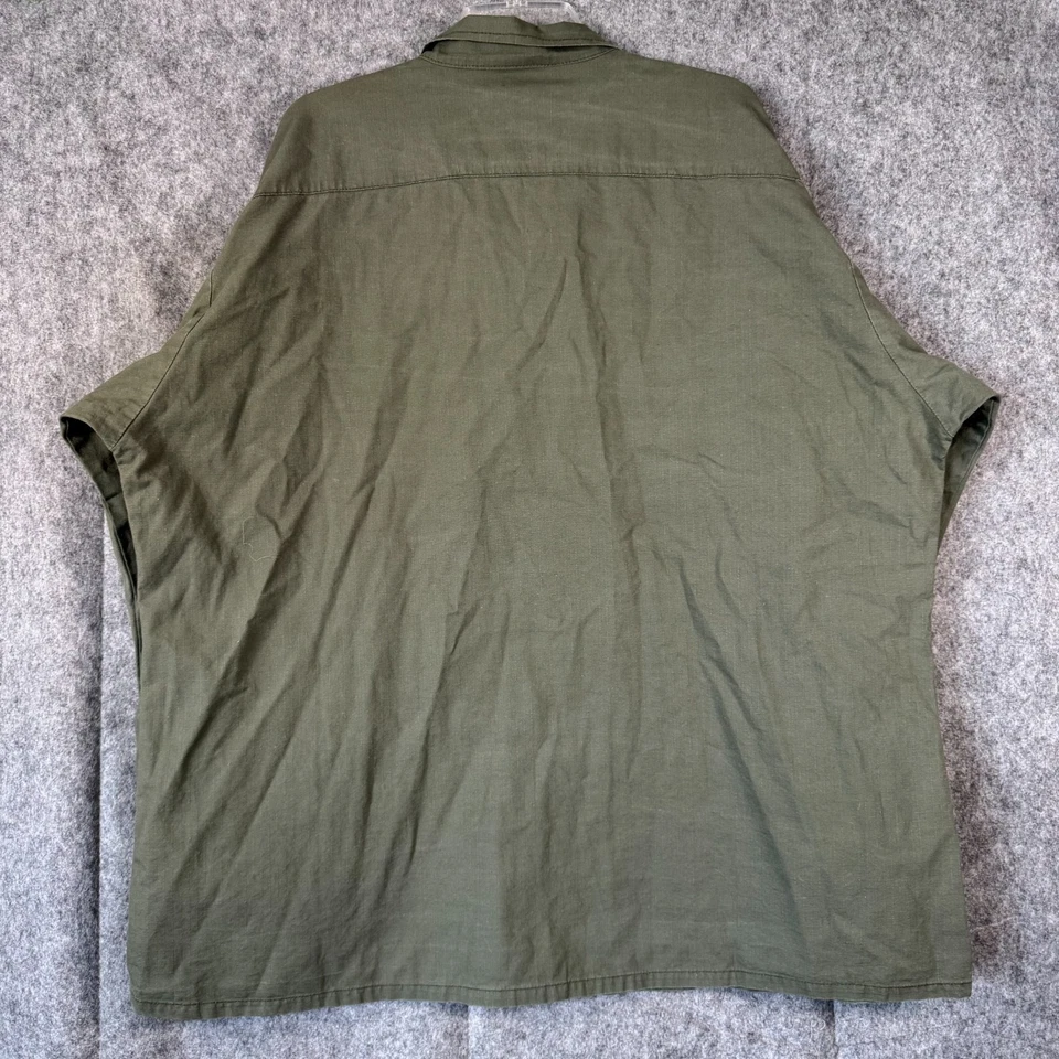 CHAQUETA MILITAR DE COLECCIÓN Rothco BDU Camisa Ripstop Top Para Hombres 2XL Reg Vietnam Field Foto 2 de 4