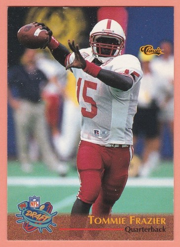 1996 Classic NFL Rookies - Tommie Frazier #25 (RC) (B)