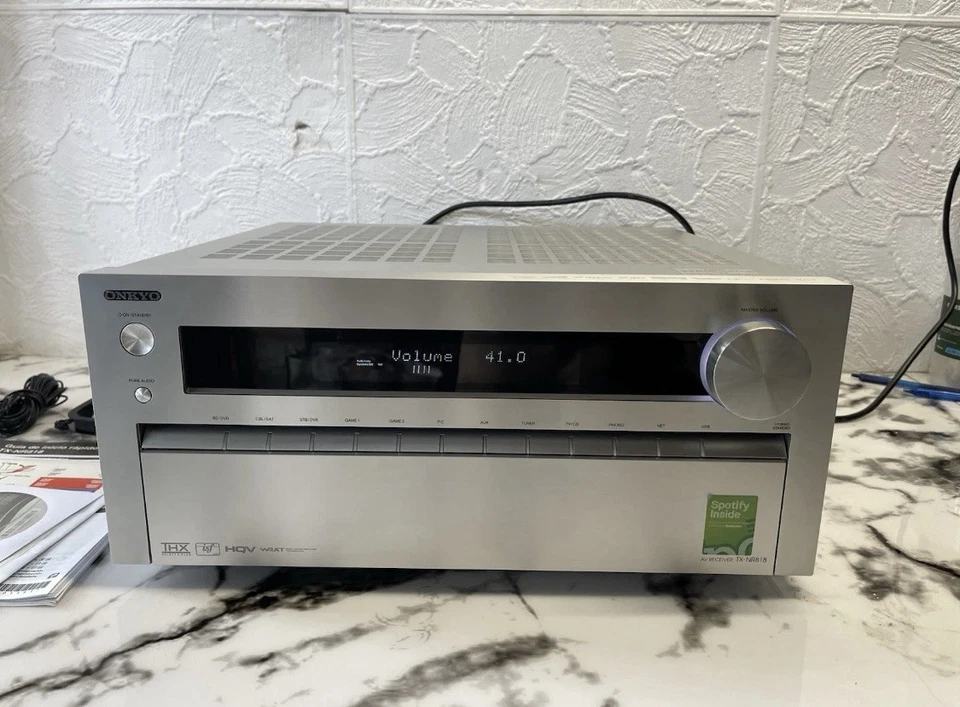 Onkyo TX-NR818 7.2 High End Heimkino Netzwerk-Receiver Mit Original OVP - Bild 3 von 4