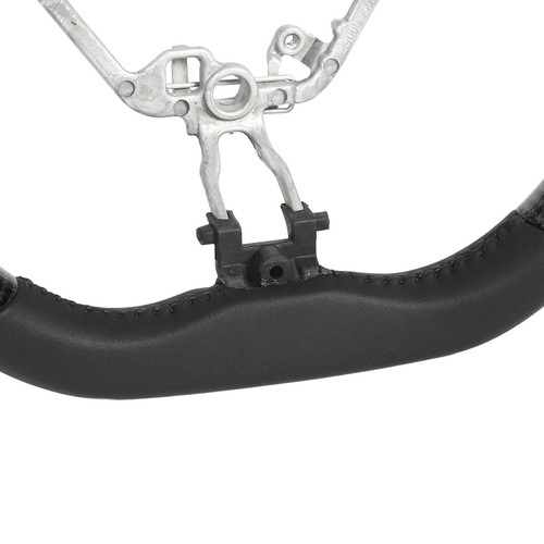 Carbon Fiber Hydro‑Dip Steering Wheel Perforated Leather Flat Bottom For - Picture 10 of 12