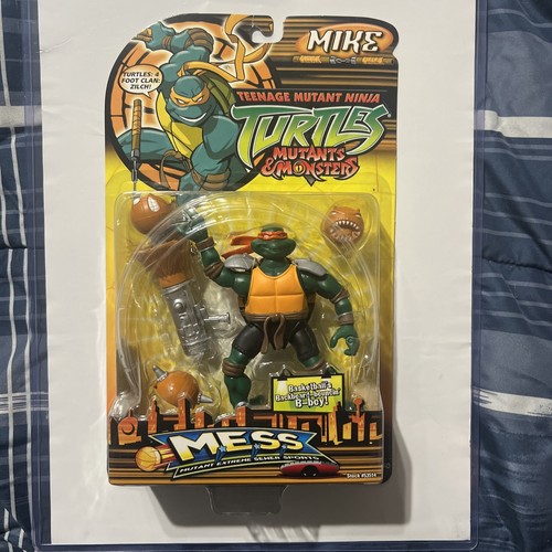 2005 All 4 Teenage Mutant Ninja Turtles M.E.S.S. Playmates TMNT Action Figure - Picture 6 of 9