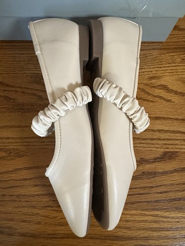 C.Paravano Mary Jane Shoes - Size: 8.5 Matte white New - Picture 3 of 5