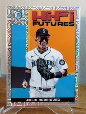 JULIO RODRIGUEZ 2022 Bowman Chrome Mojo Refractor Hi-Fi Futures RC #HIFI-4 