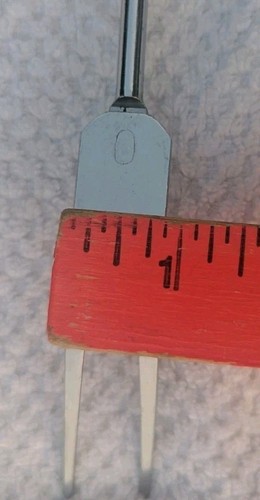 Vintage! Kitchen Utensil Serving Fork Red-Handled 12+ Inch Length may25 - Picture 13 of 13