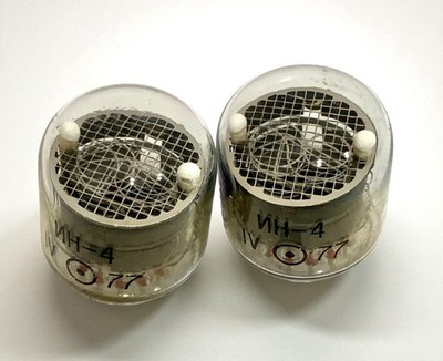 10x IN-4 IN4 Nixie digit tube display indicator vintage lamp Diy Clock NEW