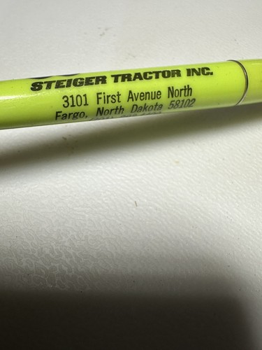 Vintage Fargo North Dakota Steiger Tractor Farm Ag Farming Equipment Farmer Pen - Picture 10 of 22