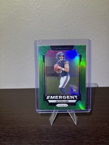 2024 Panini Prizm Emergent Caleb Williams #1 Green Prizm (RC)