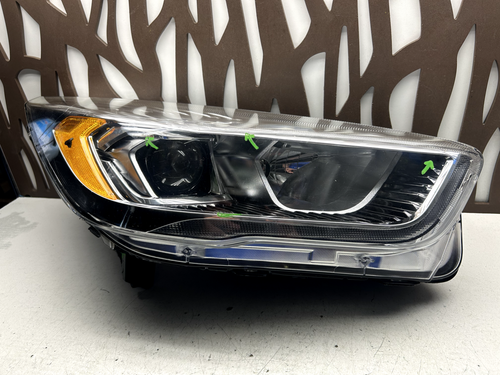 2017 2018 2019 FORD ESCAPE RIGHT PASSENGER SIDE HALOGEN LED HEADLIGHT OEM - Picture 2 of 20