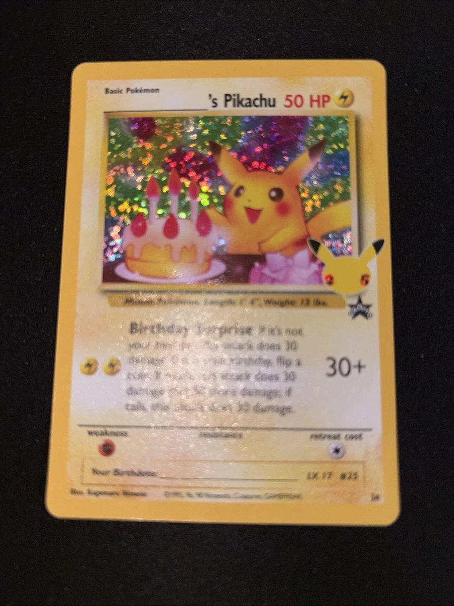 Birthday Pikachu for sale | eBay